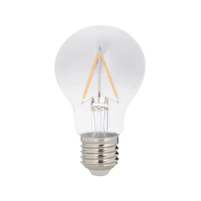 LÂMPADA LED FILAMENTO FUME A60 3W E27 127 220V LUZ AMARELA TASHIBRA - SMOKE - Foto 1