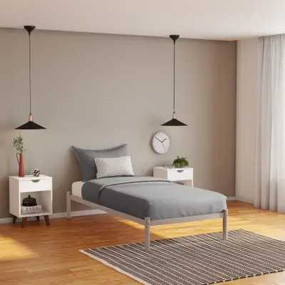 CAMA DE SOLTEIRO 88 CM FLAT