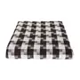 TOALHA DE MESA 1,40 M X 1,40 M PIED DE POULE - PRETO/BRANCO - Foto 4