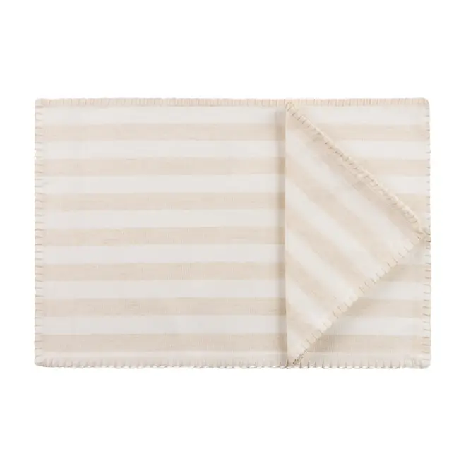 LUGAR AMERICANO TECIDO 33 CM X 48 CM MARSA - BRANCO/NATURAL - Foto 2