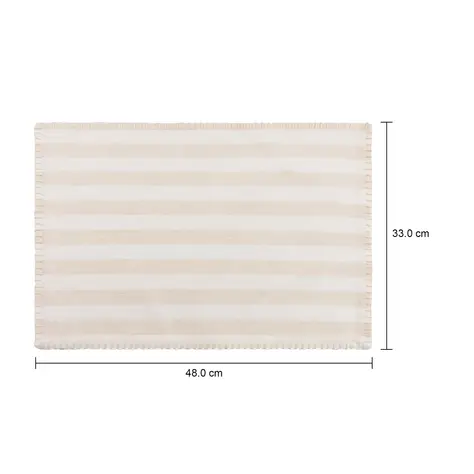 Imagem com medidas do produto LUGAR AMERICANO TECIDO 33 CM X 48 CM MARSA