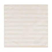 GUARDANAPO TECIDO 45 CM X 45 CM MARSA - BRANCO/NATURAL - Foto 1