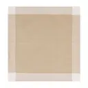 BRANCO/NATURAL - GUARDANAPO TECIDO 45 CM X 45 CM CÁDIZ
