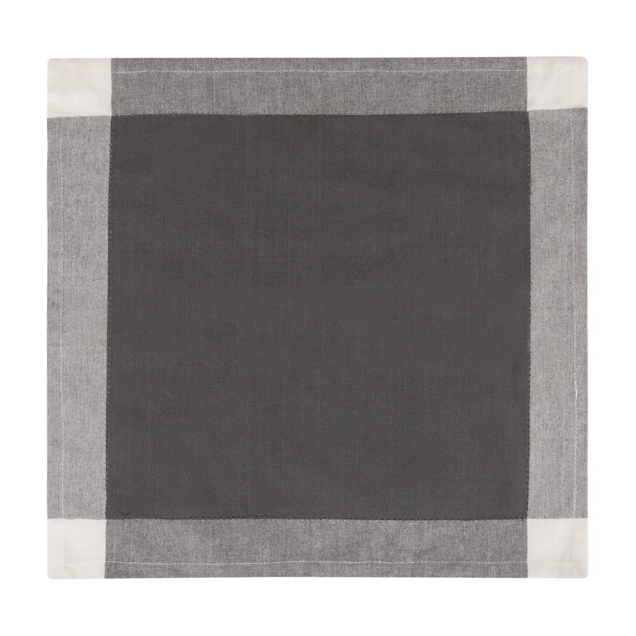 GUARDANAPO TECIDO 45 CM X 45 CM CÁDIZ - BRANCO/KONKRET - Foto 1