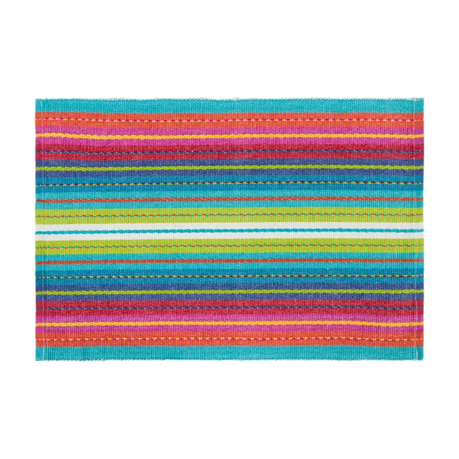 LUGAR AMERICANO TECIDO 33 CM X 48 CM PRIDE COLOR - MULTICOR - Foto 1