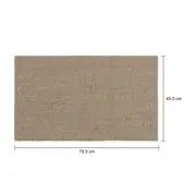 CAPACHO 45 CM X 75 CM COITÉ - ARGILA - Foto 4
