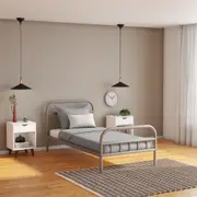 CAMA DE SOLTEIRO 88 CM MABOO - CAMELO - Foto 1