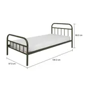 CAMA DE SOLTEIRO 88 CM MABOO - MUSGO - Foto 8