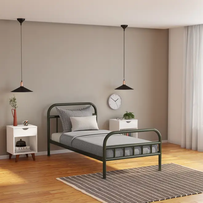 CAMA DE SOLTEIRO 88 CM MABOO - MUSGO - Foto 9