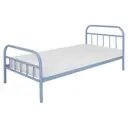 AZUL CLARO - CAMA DE SOLTEIRO 88 CM MABOO