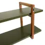 PRATELEIRA 35 CM X 1 M X 25 CM SKADA - NOZES/MUSGO - Foto 6