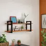 PRATELEIRA 35 CM X 1 M X 25 CM SKADA - PRETO/TERRACOTA - Foto 8