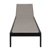MYRTOS CHAISE LONGUE - PRETO/CINZA - Foto 2