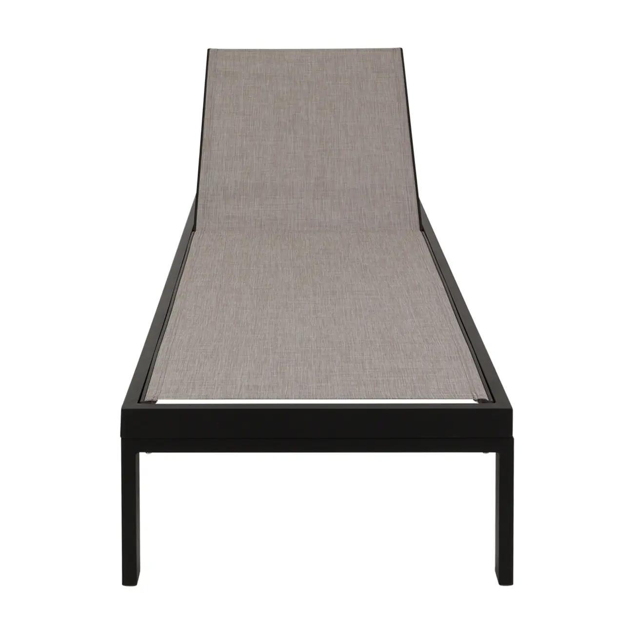 MYRTOS CHAISE LONGUE - PRETO/CINZA - Foto 2