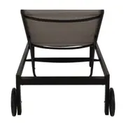 MYRTOS CHAISE LONGUE - PRETO/CINZA - Foto 4