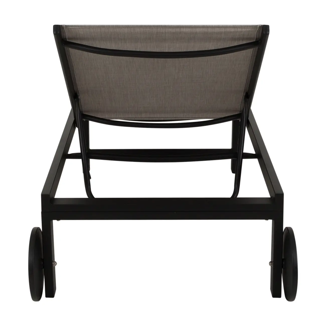 MYRTOS CHAISE LONGUE - PRETO/CINZA - Foto 4