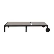 MYRTOS CHAISE LONGUE - PRETO/CINZA - Foto 5