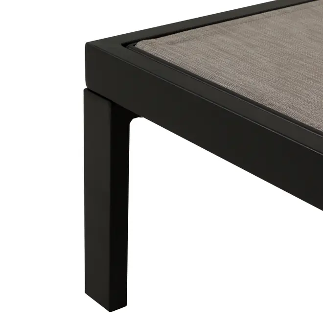 MYRTOS CHAISE LONGUE - PRETO/CINZA - Foto 8