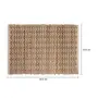 LUGAR AMERICANO 33 CM X 48 CM CUMBRECITA - FIBRA NATURAL/BEGE - Foto 5