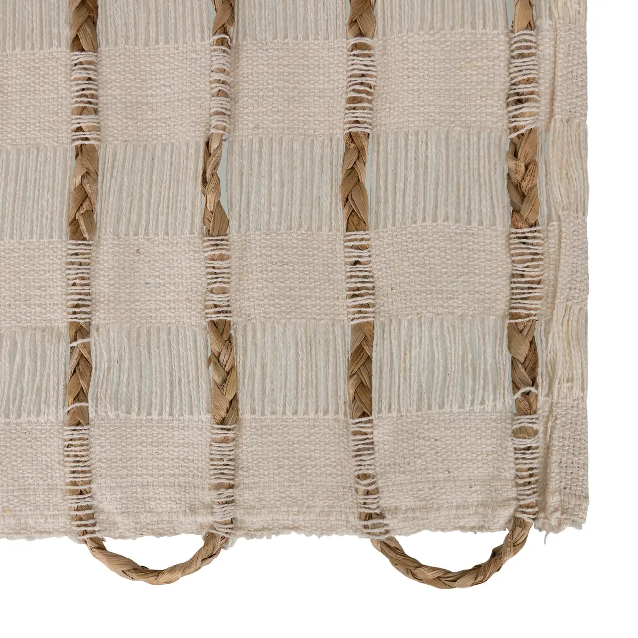 LUGAR AMERICANO 33 CM X 48 CM VINÃ - FIBRA NATURAL/BEGE - Foto 4