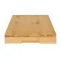 TÁBUA COM BANDEJA 35 CM X 22 CM BAMBOO - NATURAL/INOX - Foto 4