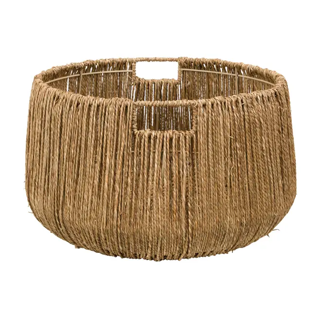 CESTO 24 CM X 45 CM X 45 CM ABUKI - FIBRA NATURAL - Foto 3