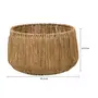 CESTO 24 CM X 45 CM X 45 CM ABUKI - FIBRA NATURAL - Foto 5