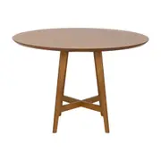 MESA DE JANTAR REDONDA 1,10 M BASTIA - NOZES - Foto 1