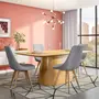 MESA 2 M X 1,10 M ALLURE - FREIJÓ/FREIJÓ - Foto 8