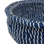 CESTO 15 CM X 39 CM X 39 CM ANGRA - AZUL/ FIBRA CLARA - Foto 2