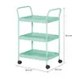 CARRINHO 51 CM X 33 CM OLLE - SORBET DE MENTA - Foto 6