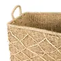CESTO COM ALÇA 26 CM X 28 CM X 32 CM KAHALA - FIBRA NATURAL - Foto 4