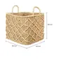 CESTO COM ALÇA 26 CM X 28 CM X 32 CM KAHALA - FIBRA NATURAL - Foto 7