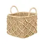 CESTO COM ALÇA 20 CM X 23 CM X 23 CM KAHALA - FIBRA NATURAL - Foto 2