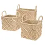 CESTO COM ALÇA 18 CM X 20 CM X 20 CM KAHALA - FIBRA NATURAL - Foto 5