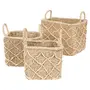 CESTO COM ALÇA 18 CM X 20 CM X 20 CM KAHALA - FIBRA NATURAL - Foto 6