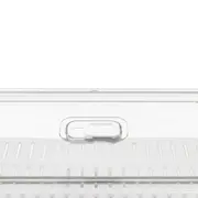 ORGANIZADOR COM TAMPA 30 CM X 15 CM PRACTICAL FRIDGE - INCOLOR/BRANCO - Foto 4