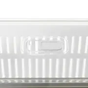 CESTO ORGANIZADOR COM TAMPA PRACTICAL FRIDGE - INCOLOR/BRANCO - Foto 4