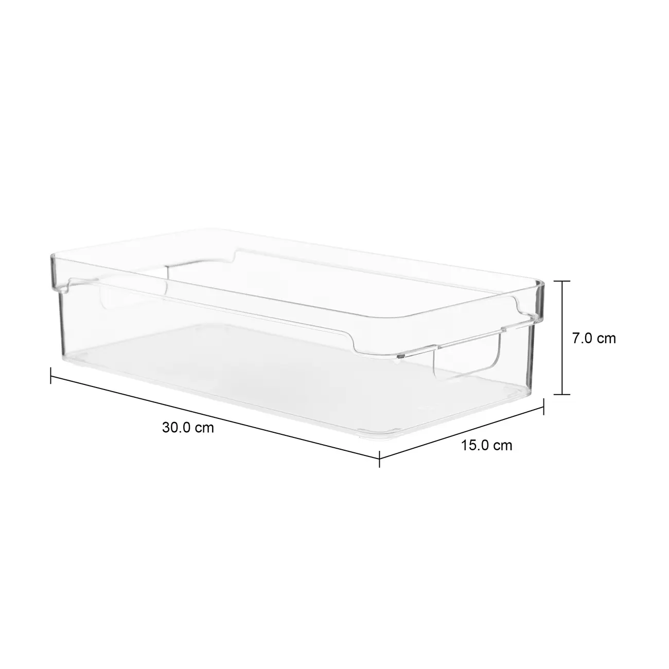 ORGANIZADOR 30 CM X 15 CM PRACTICAL FRIDGE - INCOLOR - Foto 4
