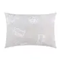 FRONHA 50 CMX 70 CM KEITH HARING SYMBOLS - CINZA/BRANCO - Foto 1