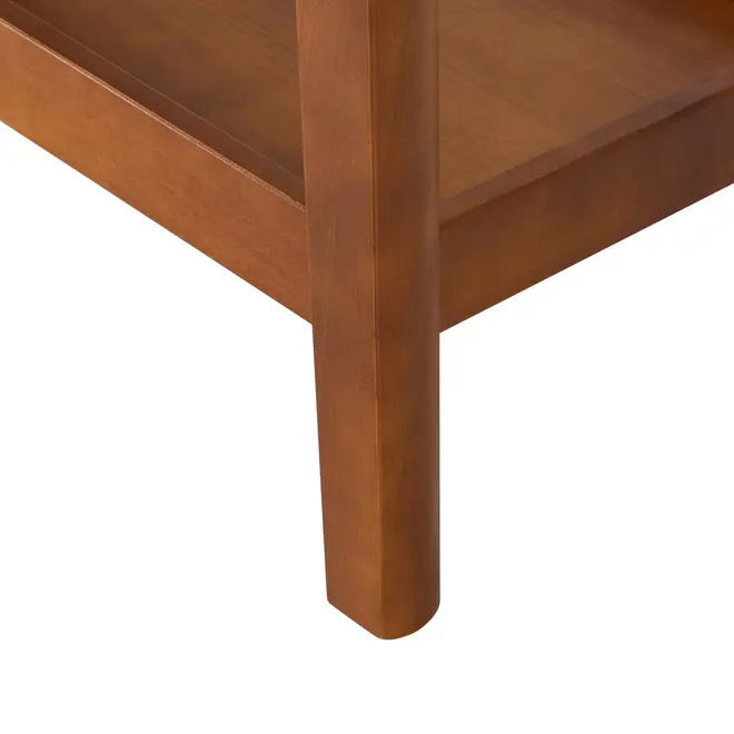 MESA LATERAL 70 CM X 36 CM BARTÔ - NOZES/MUSGO - Foto 6