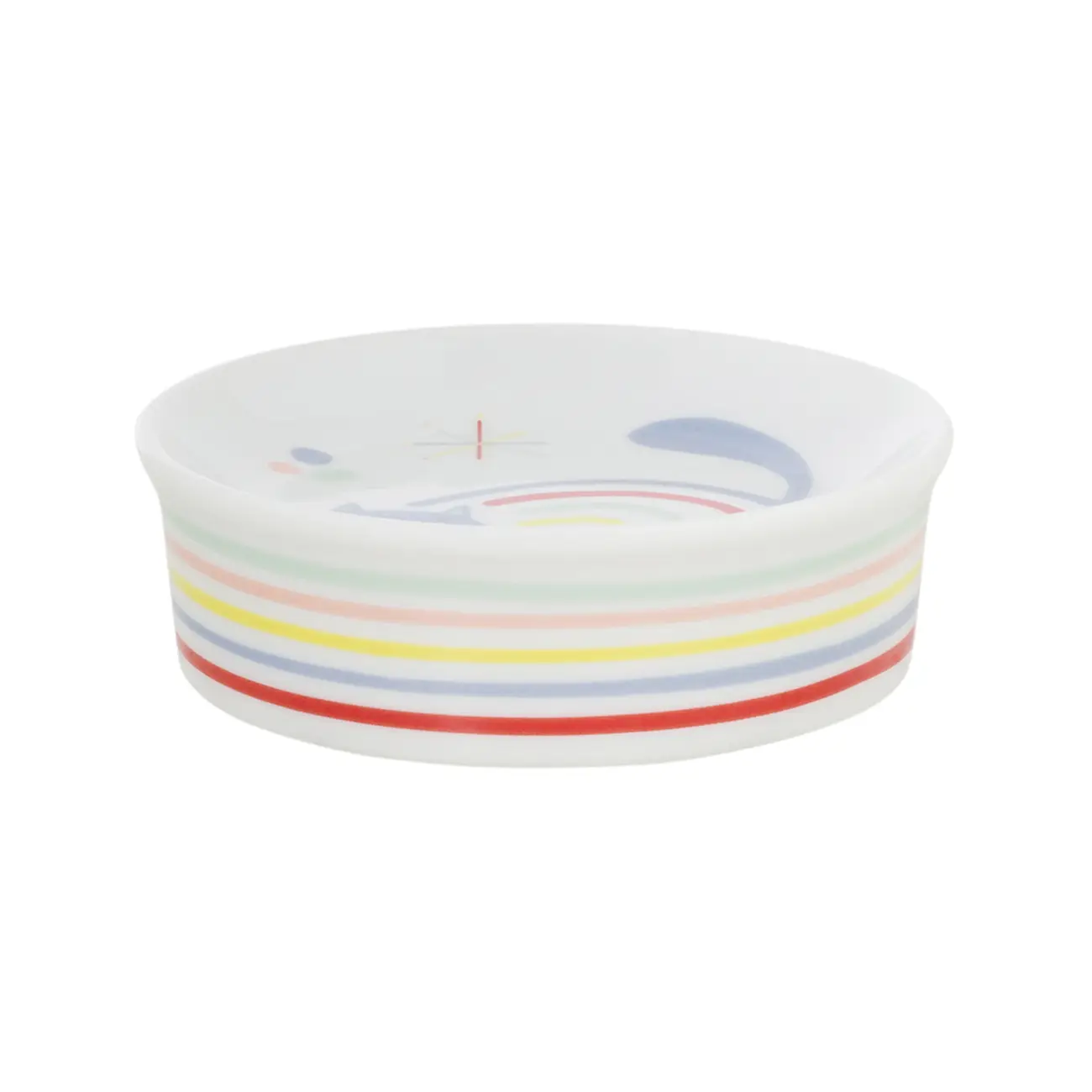 SABONETEIRA ARCA-ÍRIS - BRANCO/CORES CALEIDOCOLOR - Foto 1