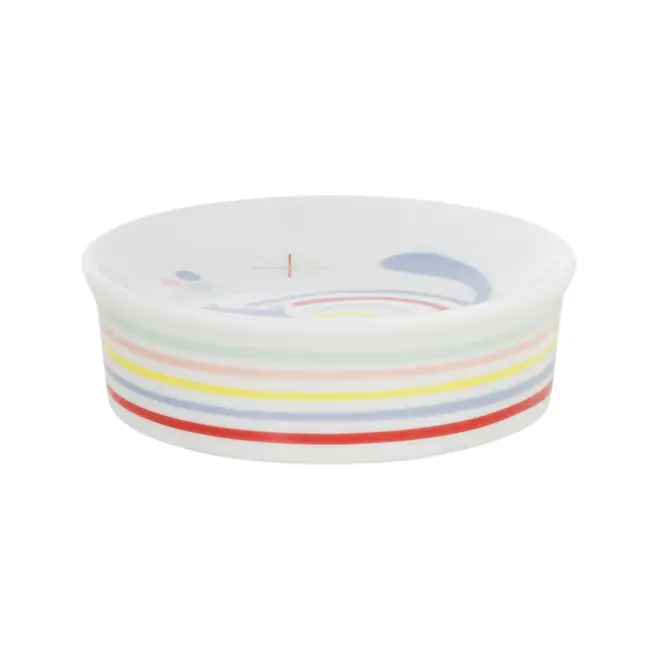 SABONETEIRA ARCA-ÍRIS - BRANCO/CORES CALEIDOCOLOR - Foto 1