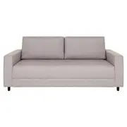 SOFÁ 3 LUGARES MUY - MESCLA PRETO/BRANCO - Foto 1