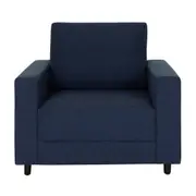 POLTRONA MUY - MESCLA AZUL ESCURO - Foto 2