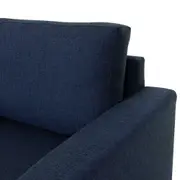 POLTRONA MUY - MESCLA AZUL ESCURO - Foto 5