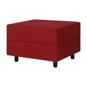 PUFF/BAÚ MUY - MESCLA VERMELHO - Foto 1