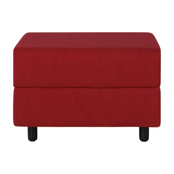 PUFF/BAÚ MUY - MESCLA VERMELHO - Foto 3