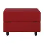 PUFF/BAÚ MUY - MESCLA VERMELHO - Foto 4