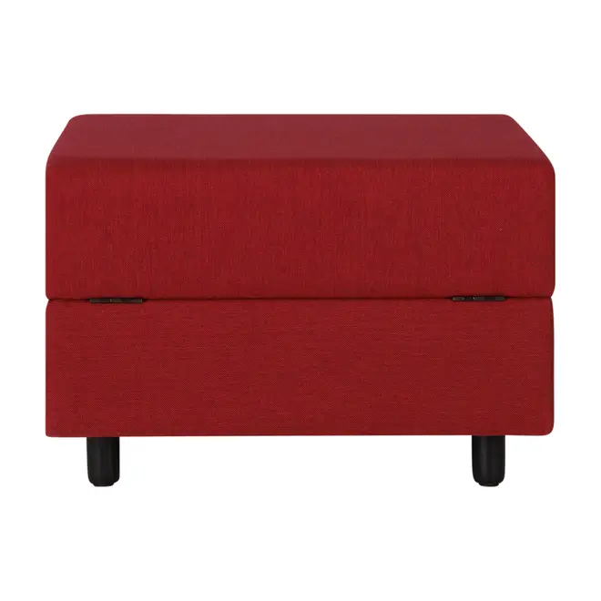 PUFF/BAÚ MUY - MESCLA VERMELHO - Foto 4